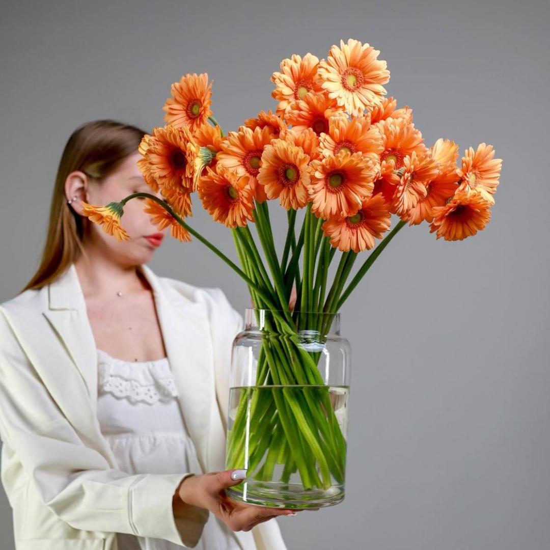 Гербера мини Orange