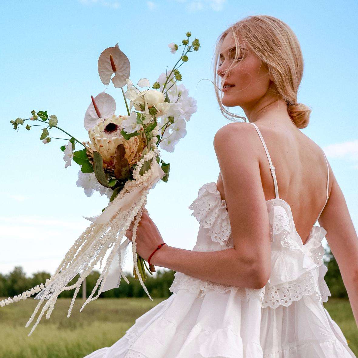 Свадебный букет №1