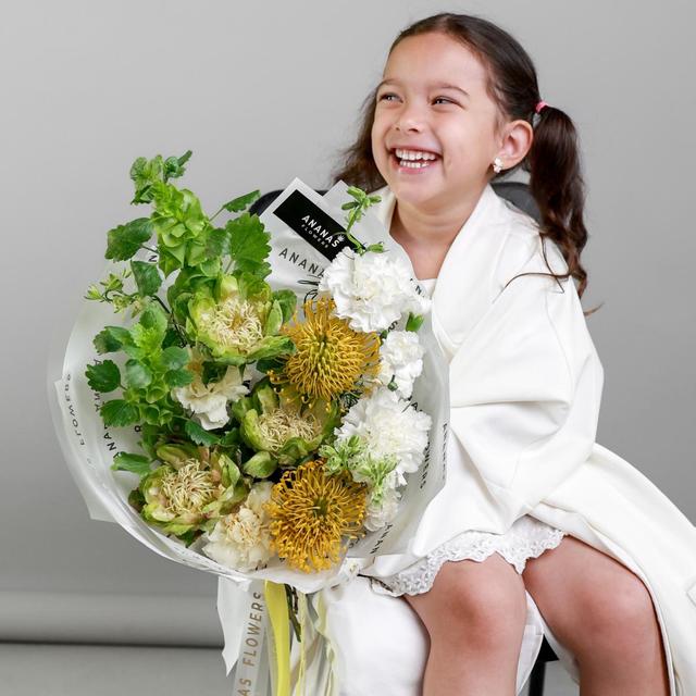 Детский букет Солнечный зайчик