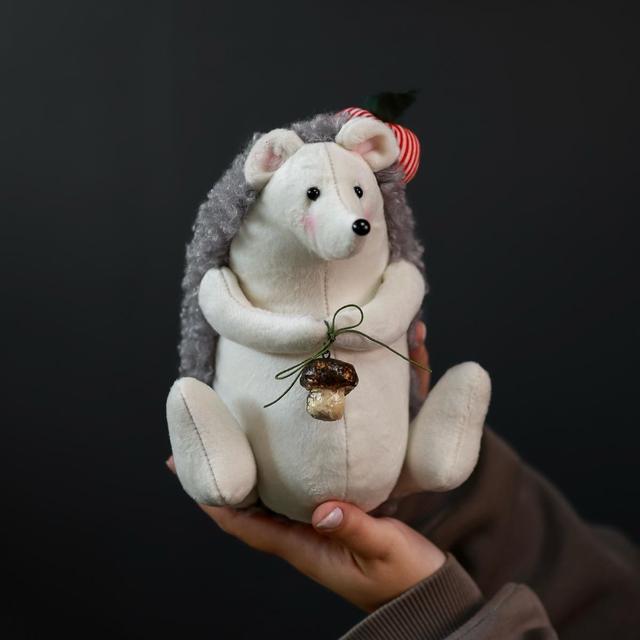Авторская игрушка Ежик в тумане