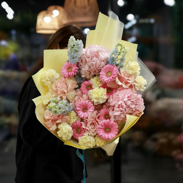 Авторский букет Нежное сердце