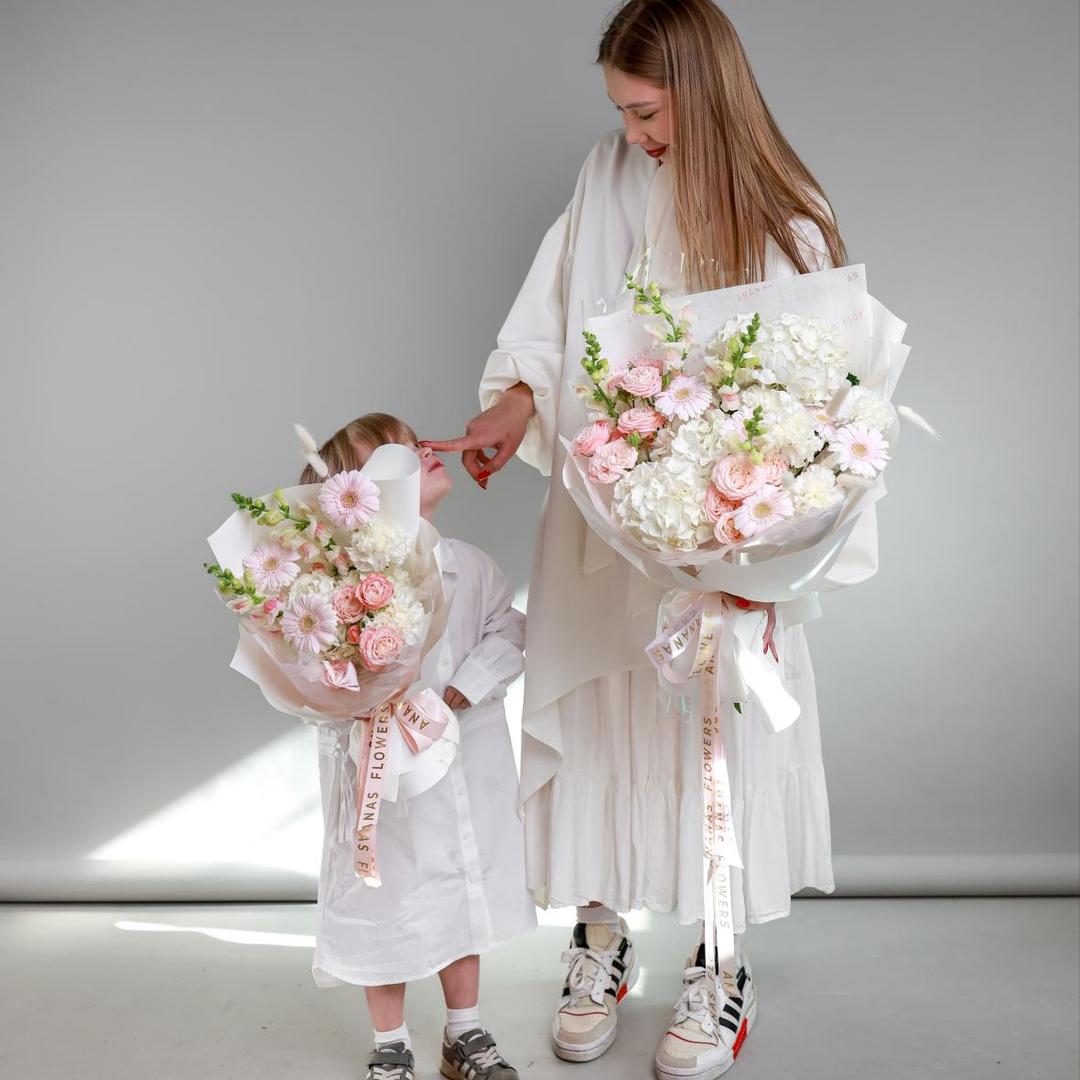 Сет семейный КРУЖЕВА для жены и дочки