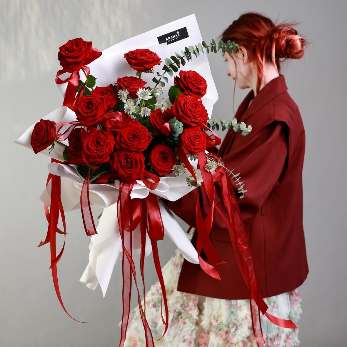 Букет Красная нить