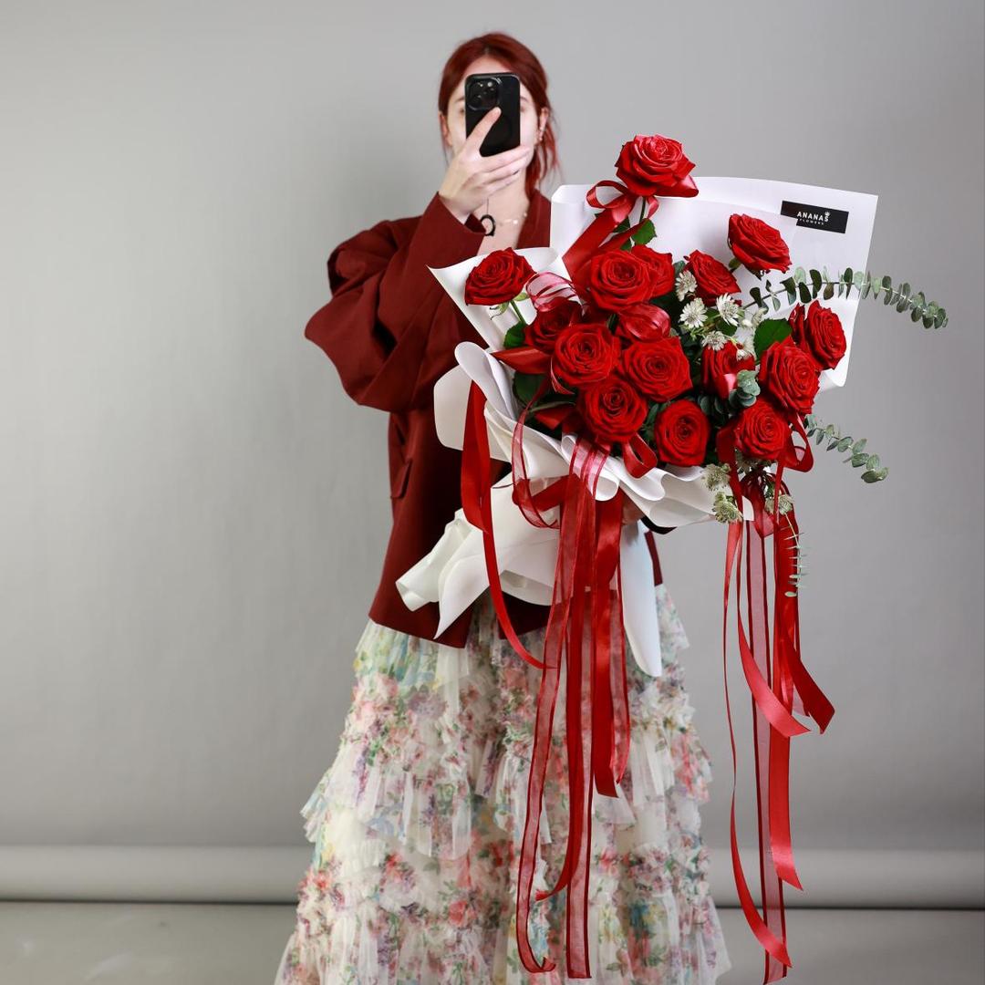 Букет Красная нить