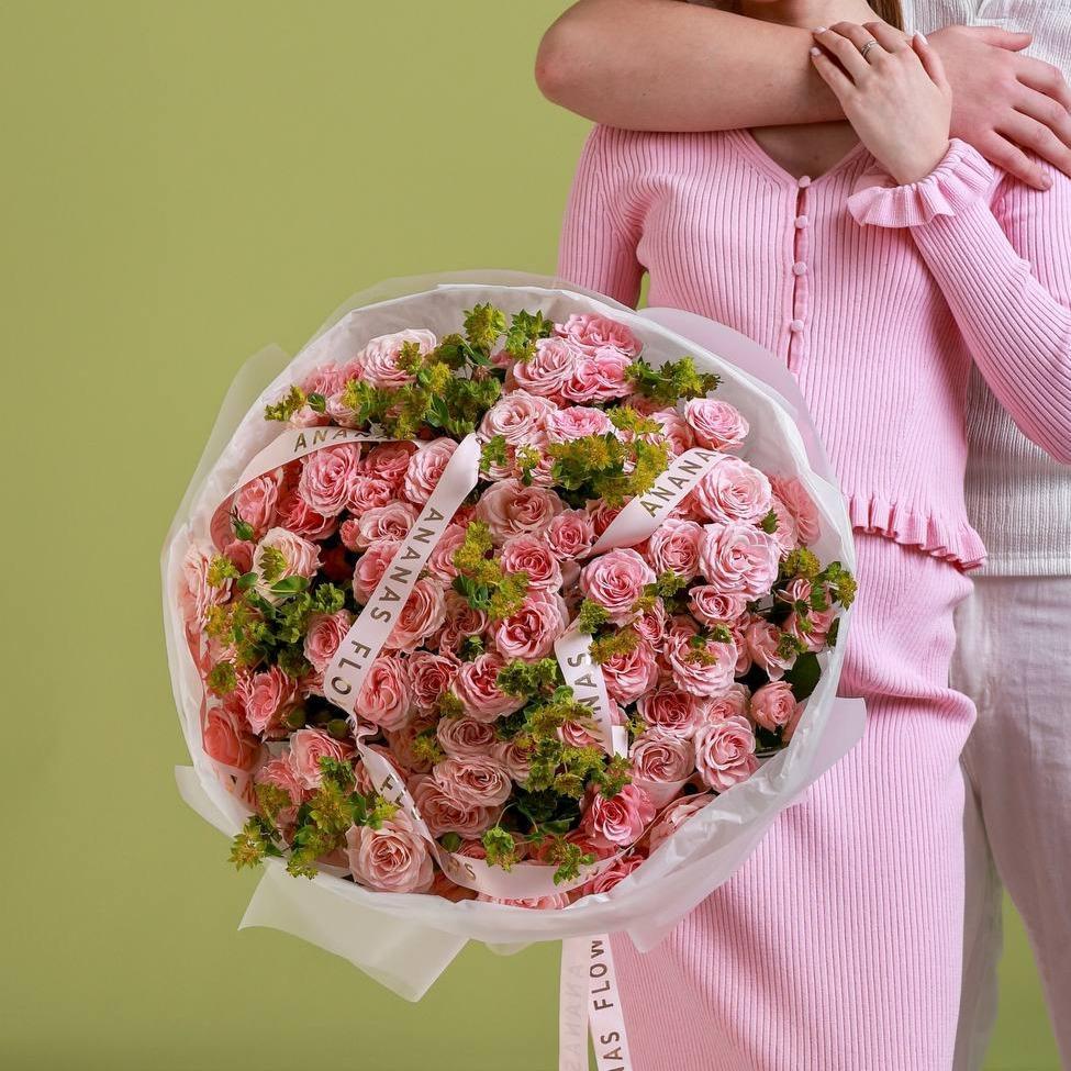 Букет Розовый фламинго