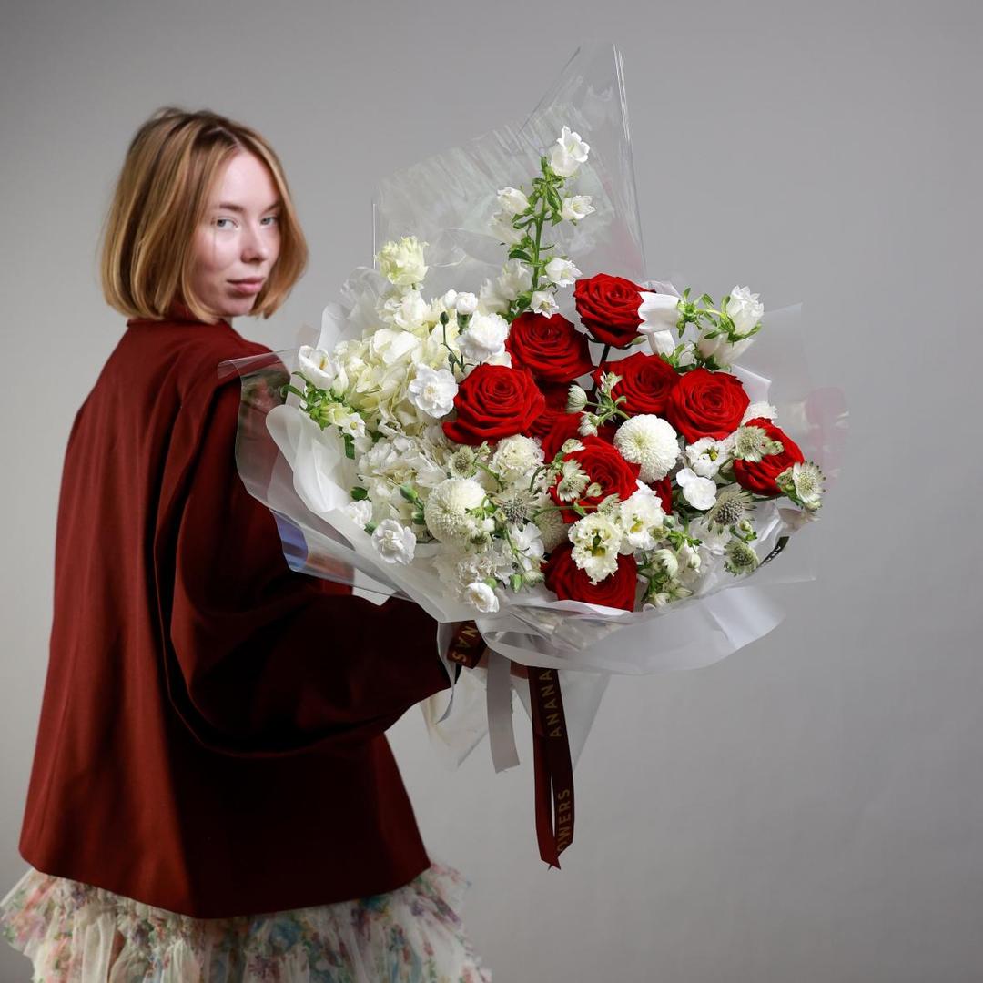 КБ букет с розами