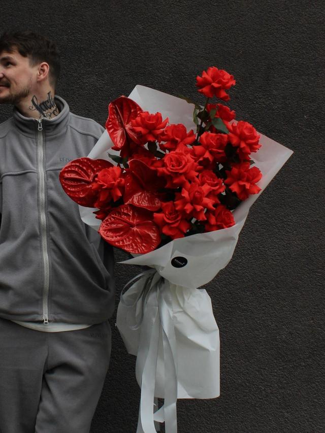 Букет Магия красного Букет Магия красного